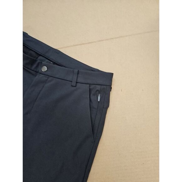 Lululemon Mens commission Pants 32x31 Black slim Warpstreme Stretch LM5710S - Picture 9 of 16